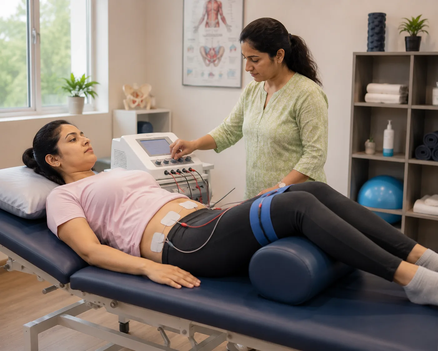 Physiotherapy treatment session at Ataha Wellness Hyderabad