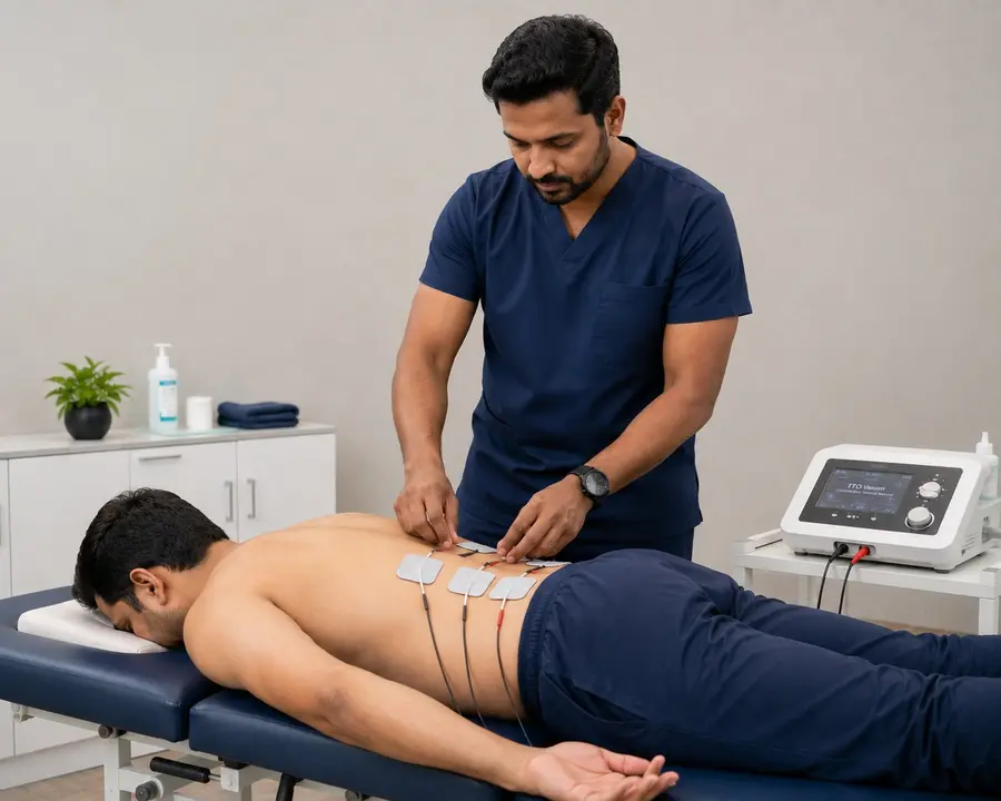 Woman in physical wellness exercise therapy session at Ataha Wellness